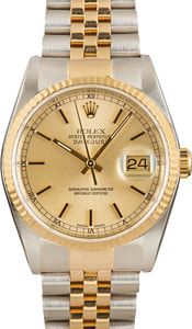 Rolex Datejust 16233 Silver Dial