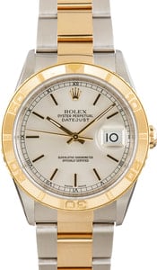 Pre-Owned Rolex Thunderbird Datejust 16263 Turn-o-Graph Bezel