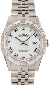 Rolex Datejust 36 ref 16264 White Dial Thunderbird