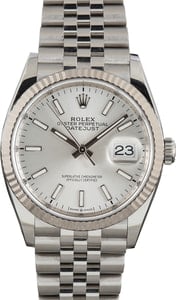 Rolex Datejust 36 Silver Dial 126234 Jubilee Bracelet