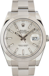 Rolex Datejust 41 Ref 126300 Steel