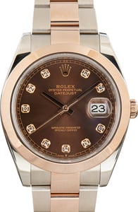 Pre-Owned Rolex Datejust 41 Ref 126301 Chocolate Dial