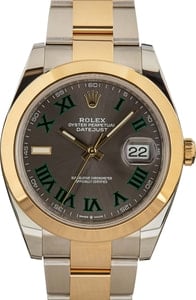 Rolex Datejust 41 Ref 126303 Wimbledon Dial