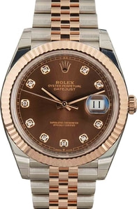 Rolex Datejust 41 Ref 126331 Diamond Dial