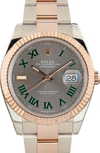Rolex Datejust 41 Wimbledon Dial 126331 Two Tone