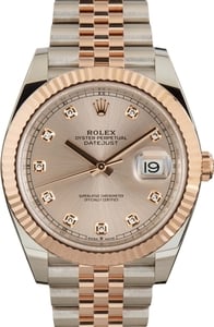 Pre-Owned Rolex Datejust 41 Ref 126331 Sundust Diamond Dial