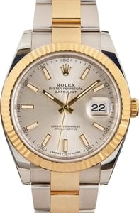 Rolex Datejust 41 Ref 126333 Silver Dial