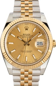 Rolex Datejust 41 Ref 126333 Champagne