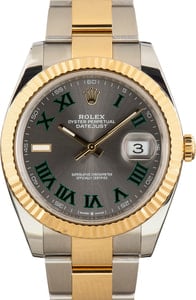 Used Rolex Datejust 41 Ref 126333 Wimbledon Dial