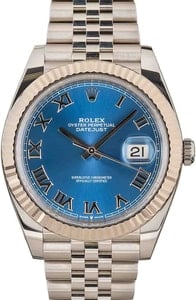 PreOwned Rolex Datejust 41 Ref 126334 Blue Dial