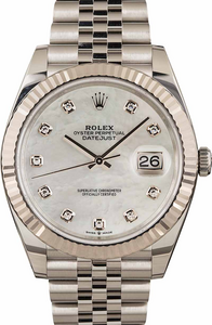 Men's Rolex Datejust 41 126334 Diamond Dial
