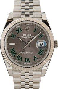 Rolex Datejust 41 Ref 126334 Wimbledon Dial