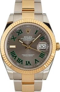 Pre-Owned Rolex Datejust 41 Ref 126333 Steel & 18k Gold