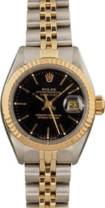 Ladies Rolex Datejust 6917 Stainless Steel & 18k Yellow Gold