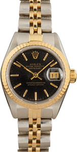 Rolex Datejust 26MM Steel & 18k Yellow Gold Tapestry Dial, Jubilee Band (1989)