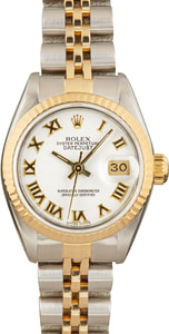 Ladies Rolex Datejust 69173 Roman Dial