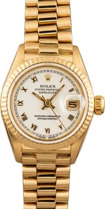Ladies Rolex President 69178 Yellow Gold