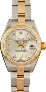 Ladies Rolex Datejust 79163 Diamond Dial