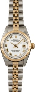 PreOwned Rolex Datejust 79173 White Roman Dial