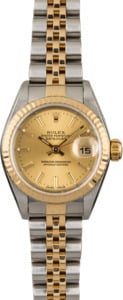 PreOwned Rolex Datejust 79173 Champagne Dial