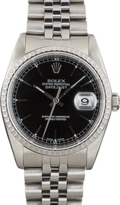 Rolex Datejust 36 16220 Black Dial