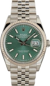 Rolex Datejust 36 Mint Green Dial 126234