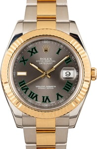 Rolex Datejust II 116333 Slate Roman Dial