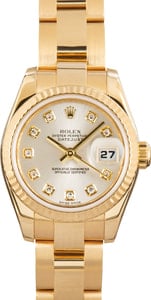 Rolex Datejust Ref 179178 Diamond Dial