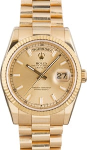 Pre-Owned Rolex Day Date 118238