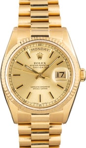 Rolex Day-Date Ref 18038 Champagne Dial