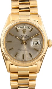 Used Rolex Day-Date 36 Ref 1803 Slate Pie Pan Dial
