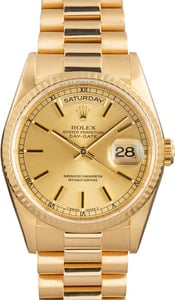 182191 Rolex Day-Date Ref 18238 Champagne Dial