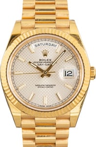 Rolex Day-Date 40 Ref 228238 18k Yellow Gold