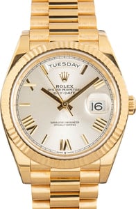 Pre-owned Rolex Day-Date Presidential Ref 228238