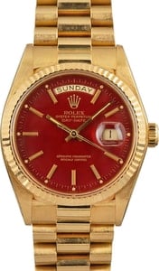 Rolex Day-Date President 1803 18k Yellow Gold