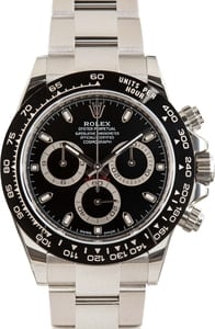 Rolex Daytona Steel 116500 Black Dial