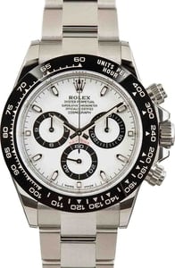 Pre-Owned Rolex Daytona 116500 White Dial 1