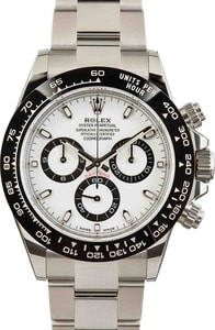 Rolex Ceramic Daytona 116500 White Dial