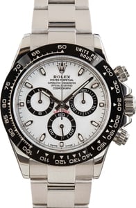 Rolex Daytona Ref 116500 White Dial