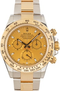 Used Rolex Daytona Two Tone Cosmograph 116503 Champagne Dial