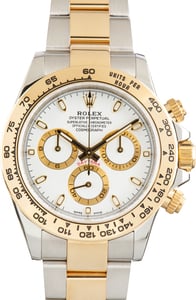 Used Rolex Daytona White Chronograph Dial Ref 116503