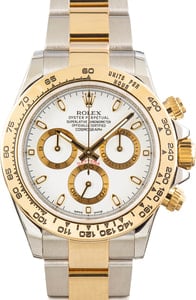 Rolex Daytona White Dial 116503 Steel & Gold