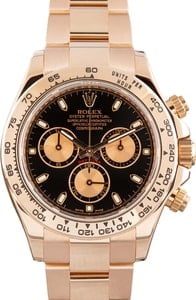 Pre-owned Rolex Daytona Ref 116505 Black Dial