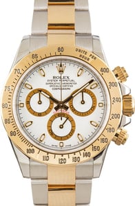 Rolex Daytona Ref 116523 White Dial