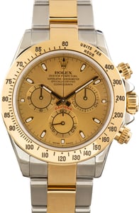 Used Rolex Daytona Ref 116523 Champagne Dial