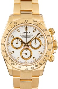 Rolex Daytona 116528 Yellow Gold
