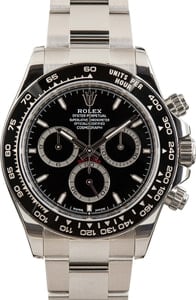 Rolex Cosmograph Daytona Ref 126500 Black Dial