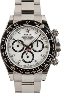 Rolex Cosmograph Daytona Ref 126500 White Dial