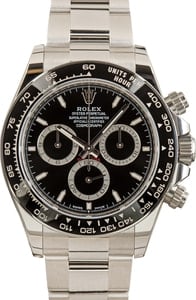 Used Rolex Daytona Black Dial 126500 Steel Oyster