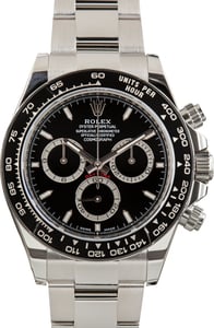 Pre-Owned Rolex Daytona Ref 126500LN Black Chromalight Dial